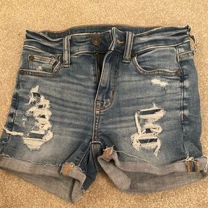 American eagle jean shorts(next level stretch)